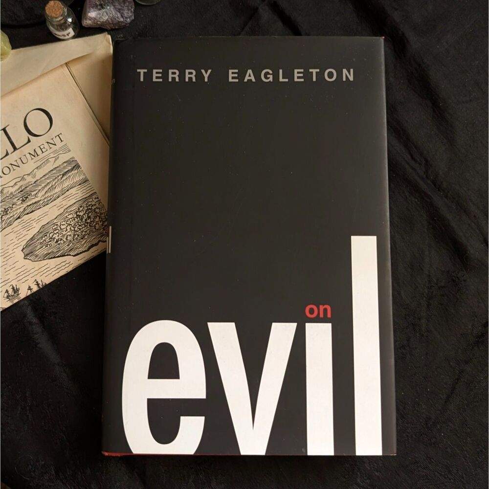 On Evil by Terry Eagleton Hardcover Book Marxist Psychology